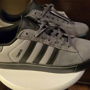 Adidas Campus Men's Black and Gray Sneakers (NWT but no box)